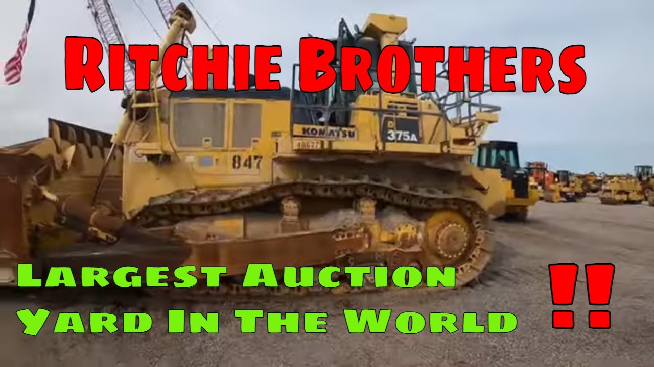 Мы нашли игрушки для больших мальчиков на аукционе Ritchie Brothers — самом большом аукционе в ми...