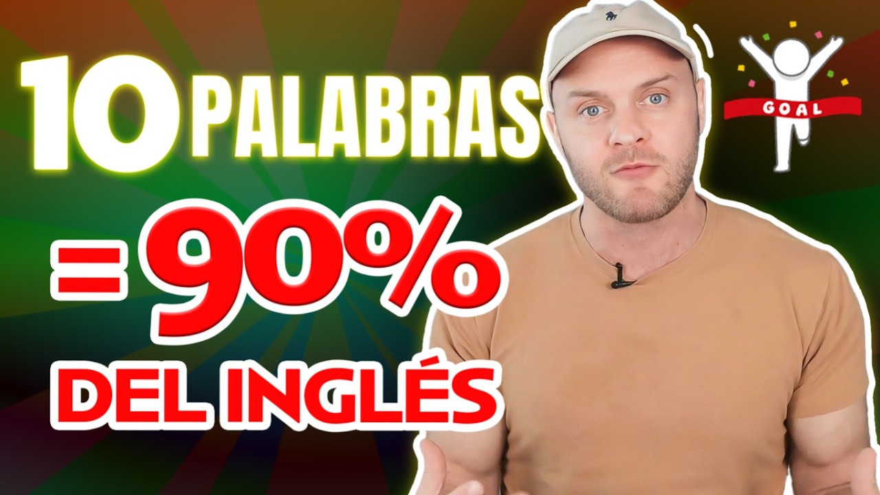 Aprende estas 10 PALABRAS clave en inglés y dominarás el 90% del inglés | aprender inglés americano