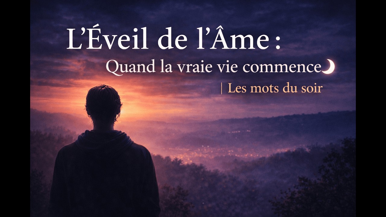 Et si ta vraie vie commençait maintenant ? | Les mots du soir #motivation #meditation