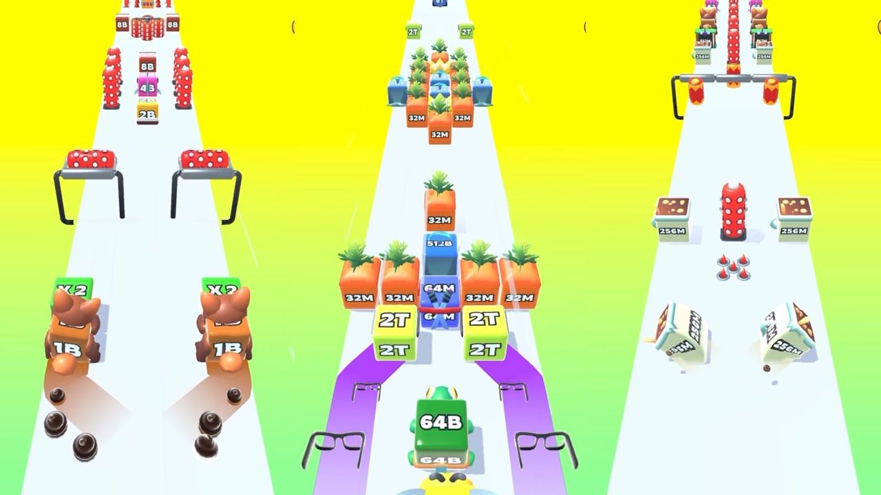 Jelly Run 2048 ゼリーラン 2048