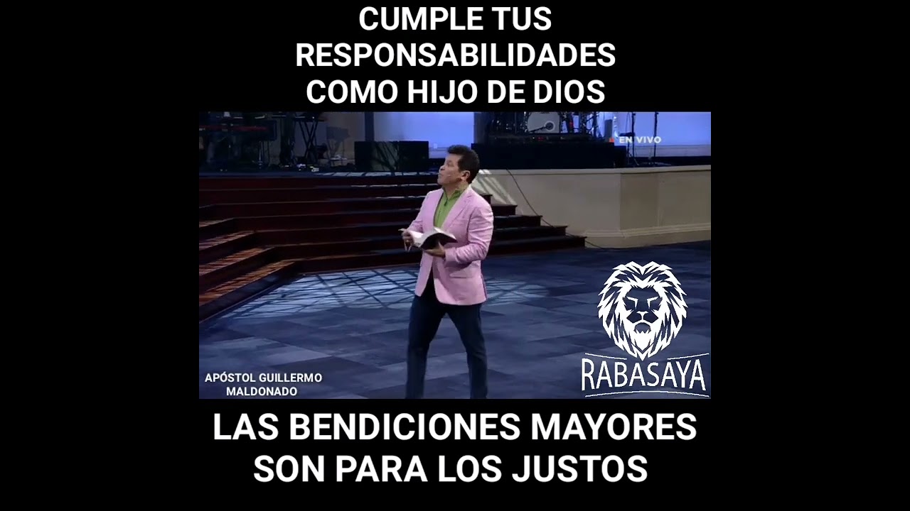 Responsabilidades Apóstol Guillermo Maldonado