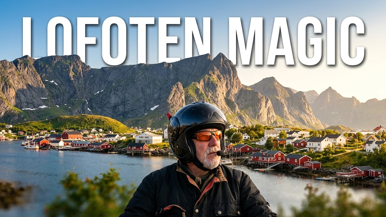 Is a long Road Skandinavien Tour 2025  Tag 8 -Der Ort Å  Insel Moskenesøy und das Langhaus in Borg-