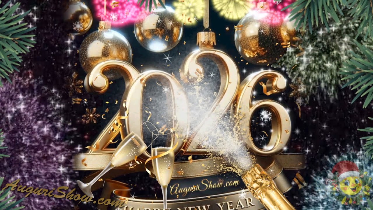 🎄 Auguri di BUON NUOVO 2026 Anno|🎄✨🎄