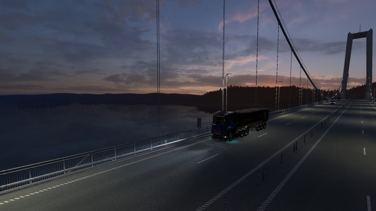 ETS2 | Rovaniemi - Sundsvall con remolque propio Wielton - Sin comentarios