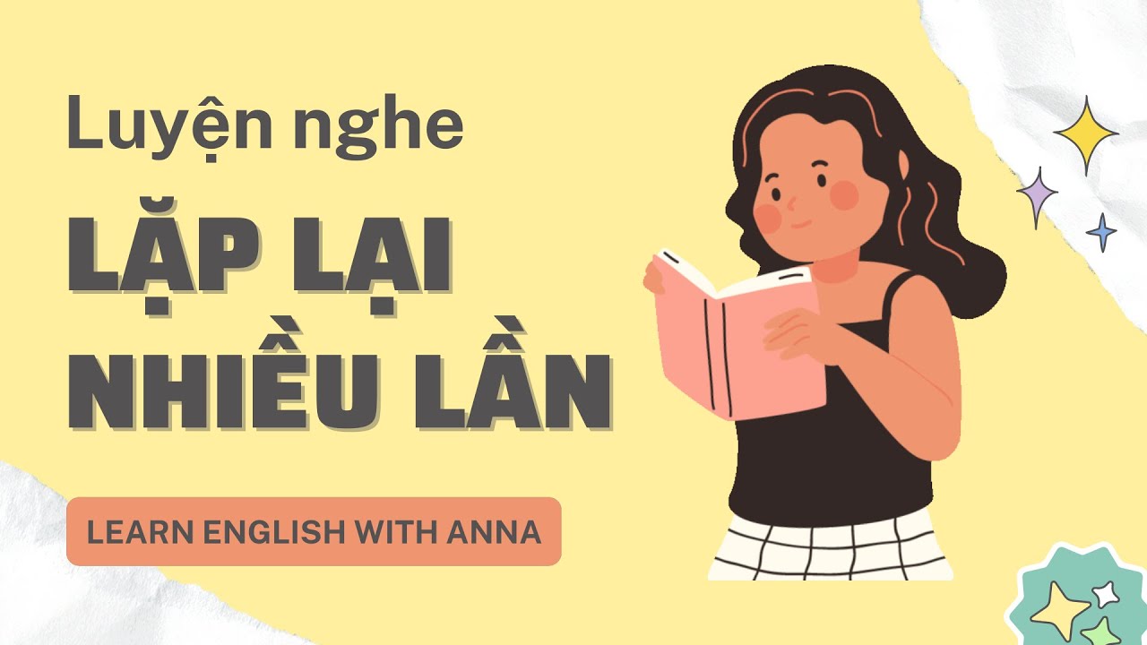 Luyện nghe Tiếng Anh LẶP LẠI nhiều lần | I enjoy reading