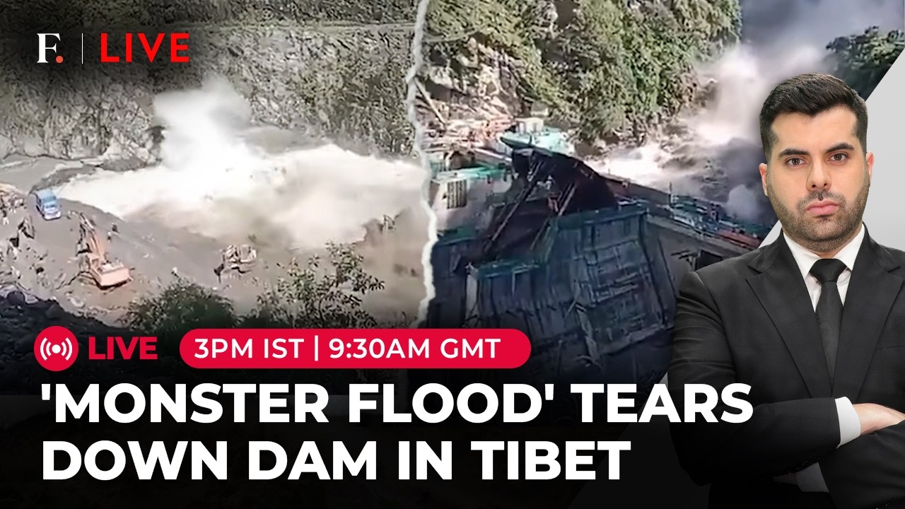 LIVE: MONSTER Flood Rips Dam In Tibet; Nepal Braces For Another Apocalyptic Horror | Firstpost Live
