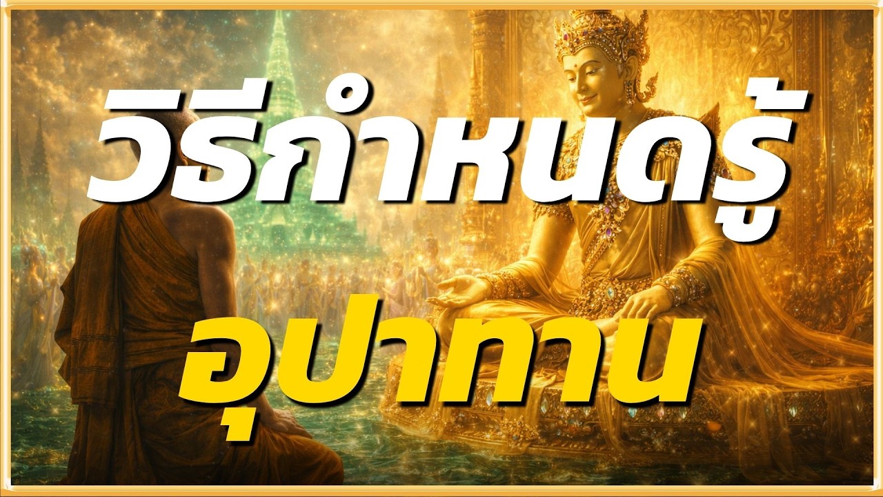 วิธีกำหนดรู้อุปาทาน เคล็ดลับดับทุกข์ที่พระพุทธเจ้าสอน! | ฟังก่อนนอนได้บุญมาก