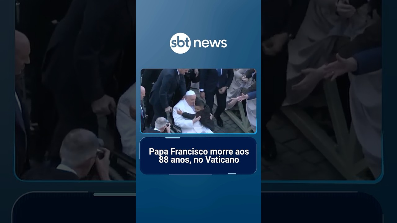 Papa Francisco morre aos 88 anos, no Vaticano
