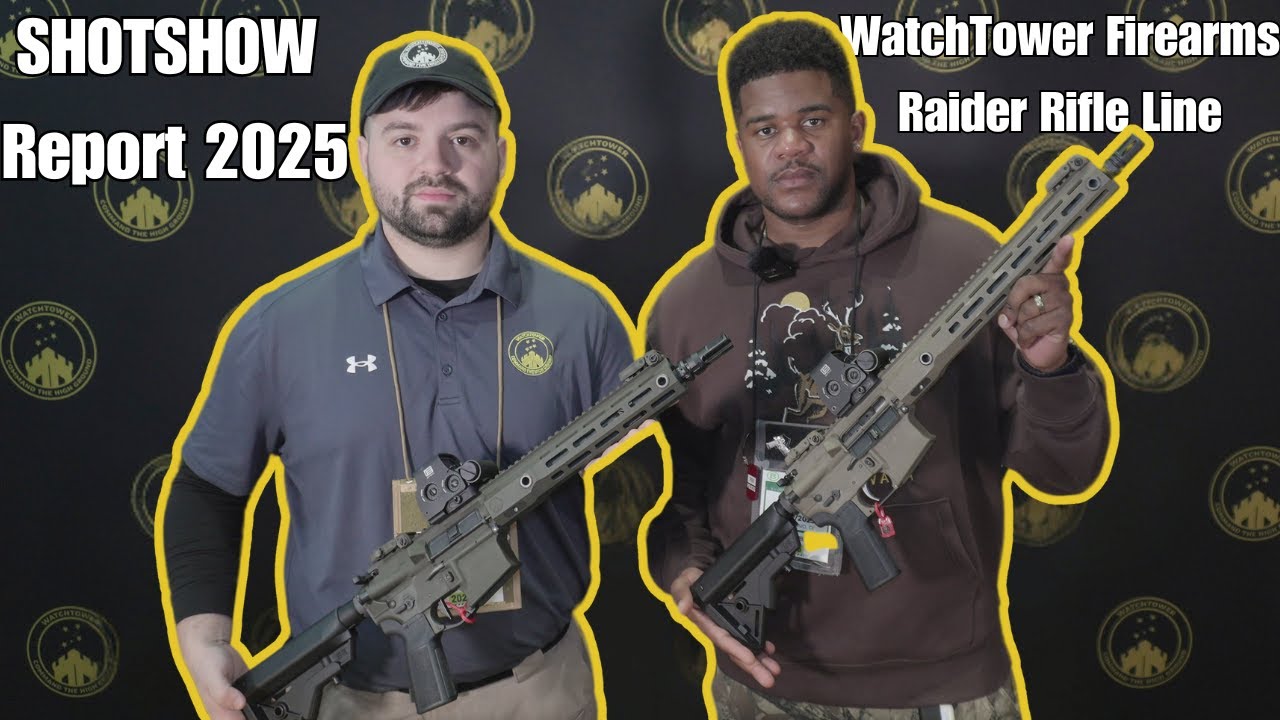 Отчет о выставке SHOTshow 2025: Линейка винтовок Raider от Watchtower Firearms