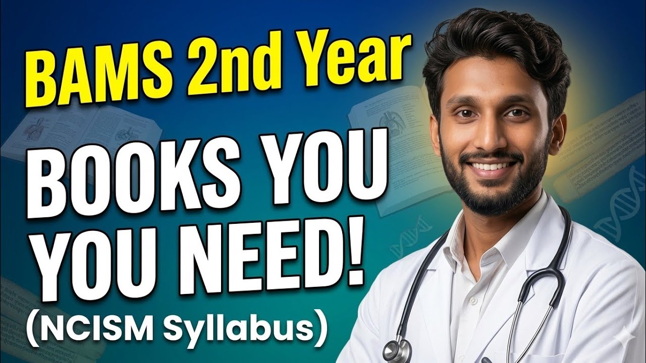All BAMS 2nd Year Books You Actually Need! (NCISM)