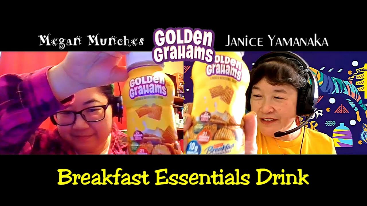 Golden Grahams Breakfast Essentials collab w/ Megan Munches #2022WinterWonderSnacks #Quarantine2022