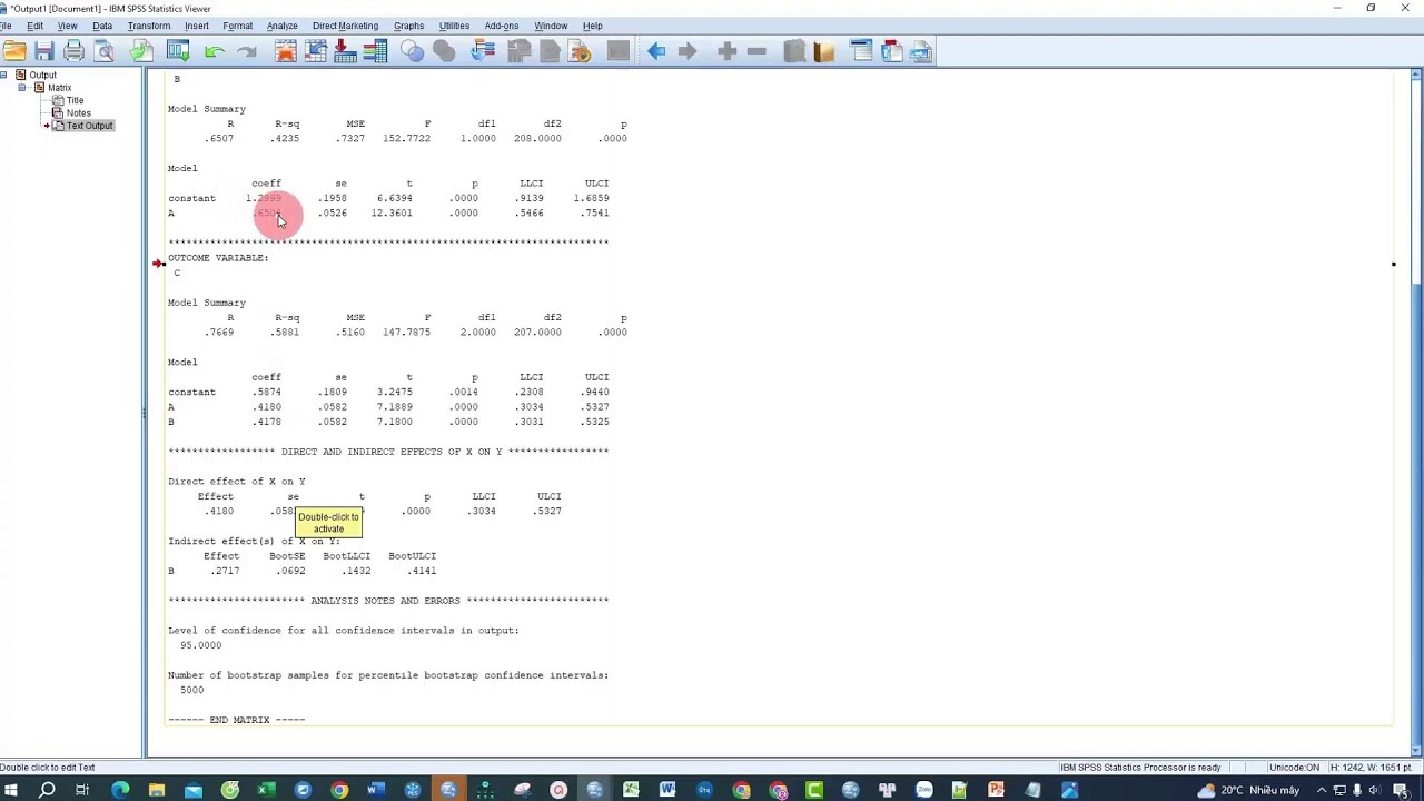 Hướng dẫn SPSS Cronbach alpha- EFA- Hồi quy. Dich vụ SPSS 086 978 6862 ngày 12/3/2026