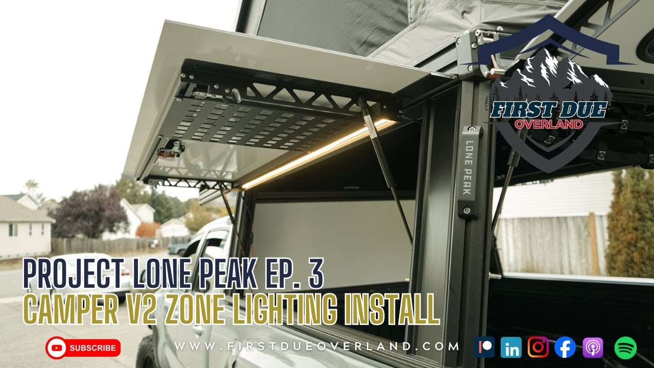 Project Lone Peak Camper Ep. 3 | DIY: Installing Ambient Lighting in the Lone Peak Camper