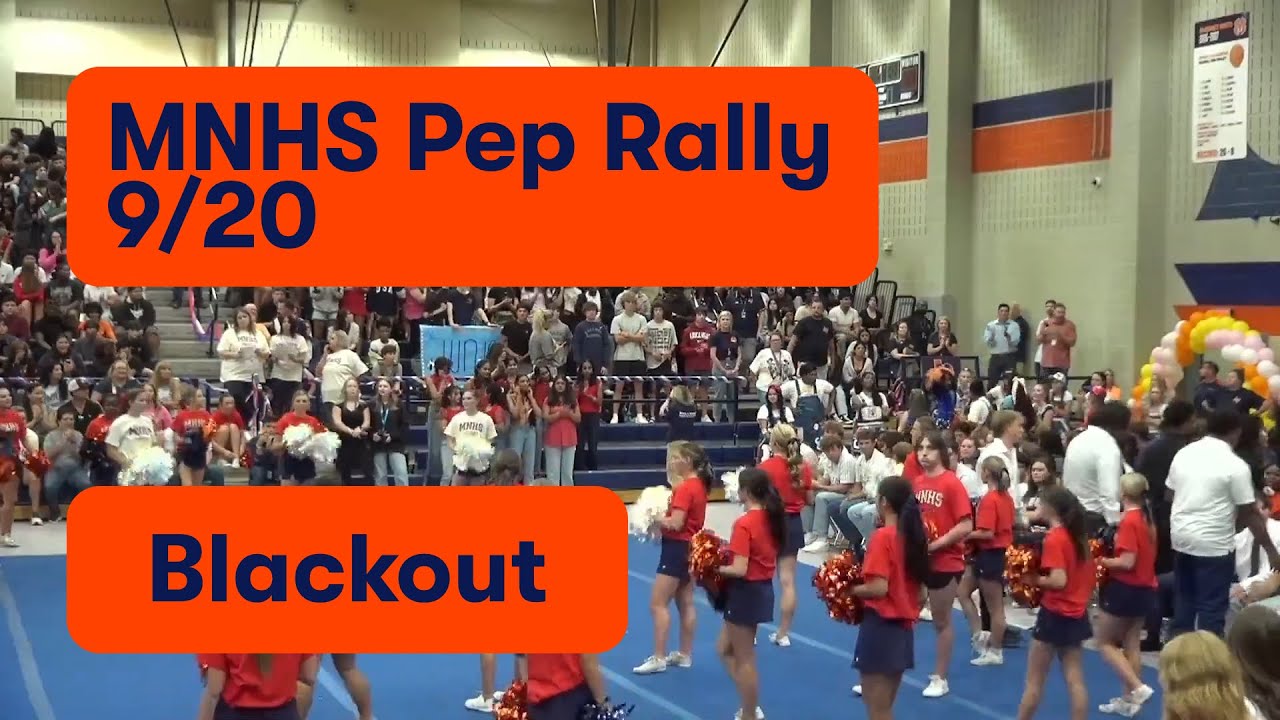 MNHS Pep Rally - September 20