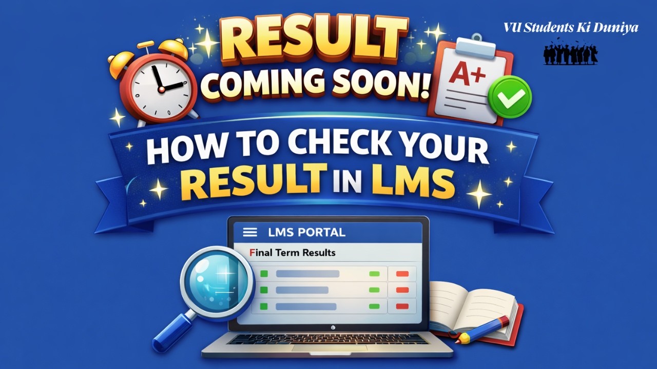 How to Check Final Term Result in LMS | Result Coming Soon | #vu