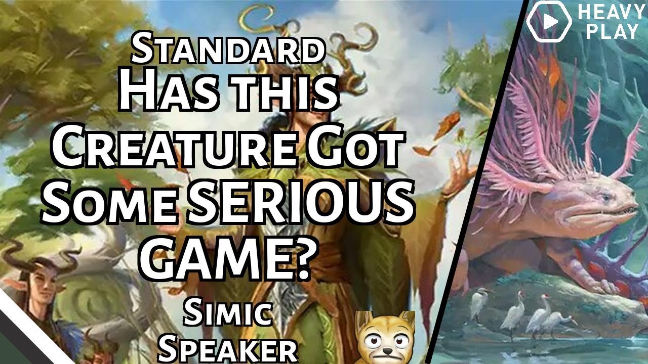 Has this Creature Got Some SERIOUS GAME? | Simic Speaker | Lorwyn Eclipsed Early Access | Standard