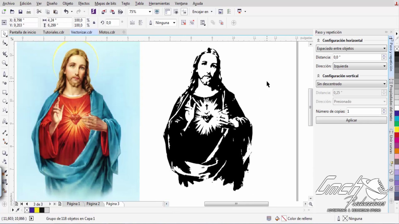 Vectorizar Mapa De Bits 2 CorelDraw