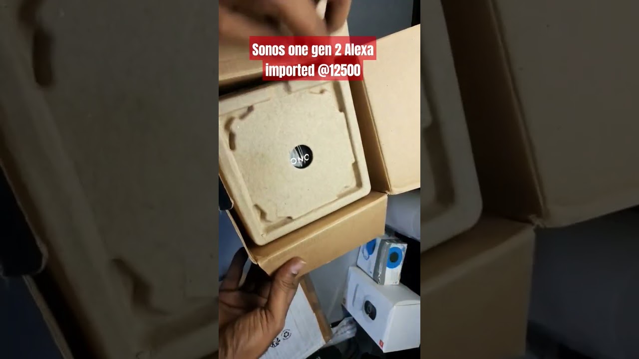 imported Sonos one gen 2 Alexa. #importedproducts #custom #alexa #sonosone #imported