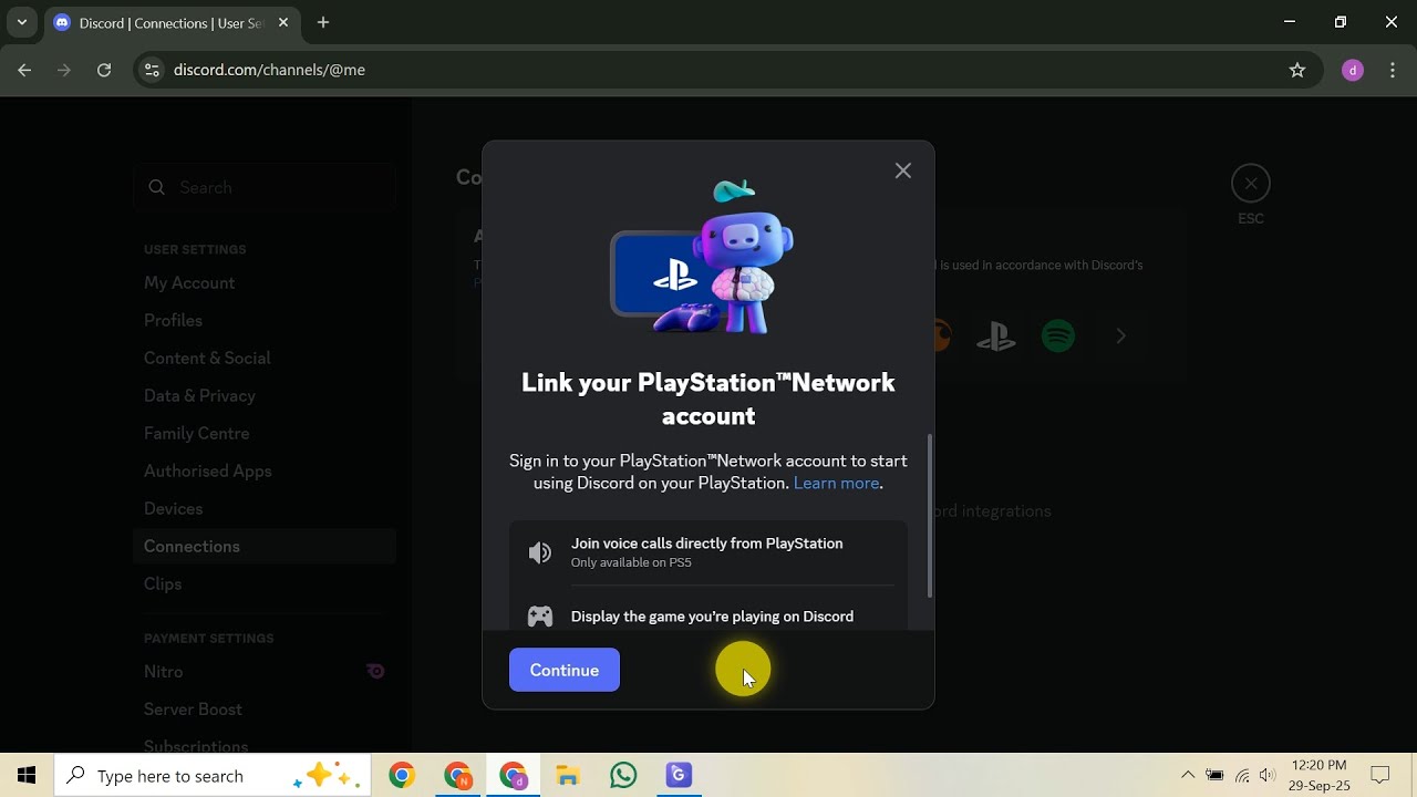 Как получить фотографии профиля Discord