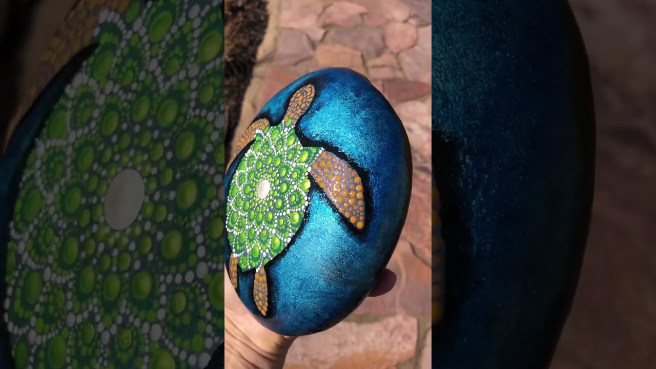 Dotted Turtle #mandala #turtle