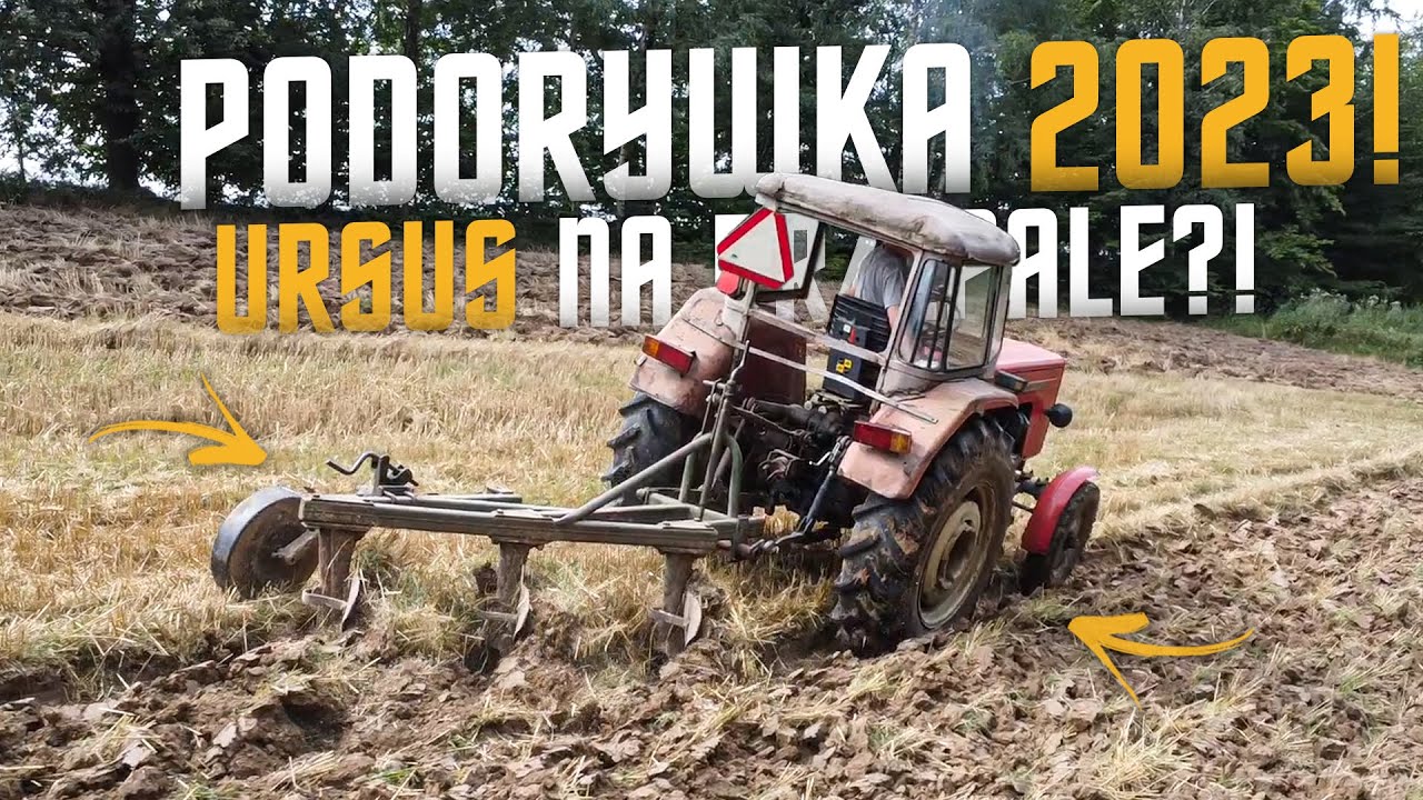 PODORYWKA 2023 ✔ URSUS C360 VS 3 SKIBY ✔ GAZ OPÓR 100%