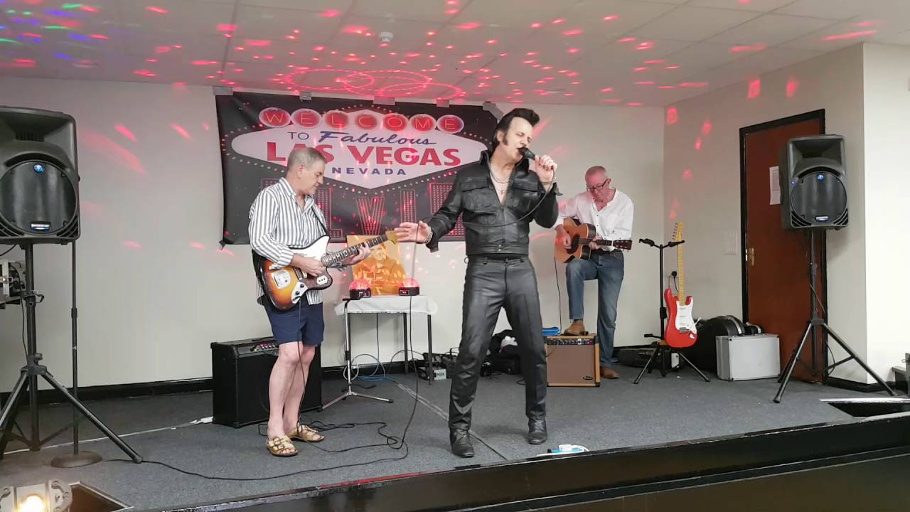 The rocking reverend doing Elvis (James McShane)