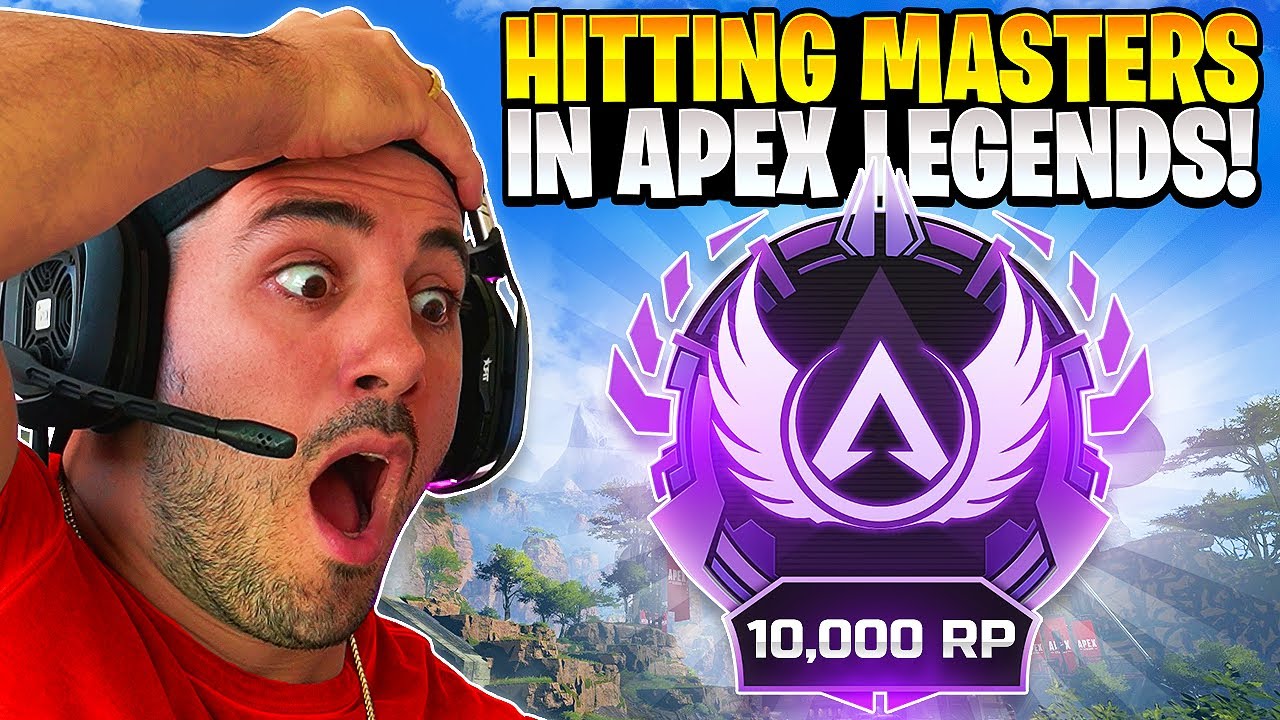 NICKMERCS HITS APEX MASTER! Full Reaction + Gameplay!