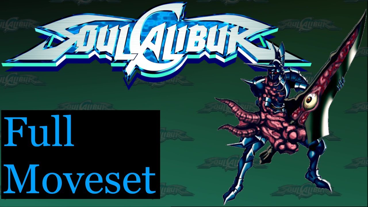 Nightmare Full Moveset - Soulcalibur 1