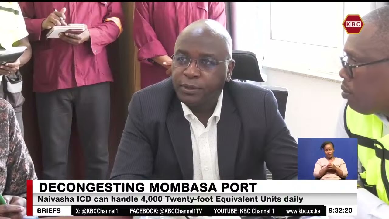 Cargo destined across borders to be collected from ICD Naivasha