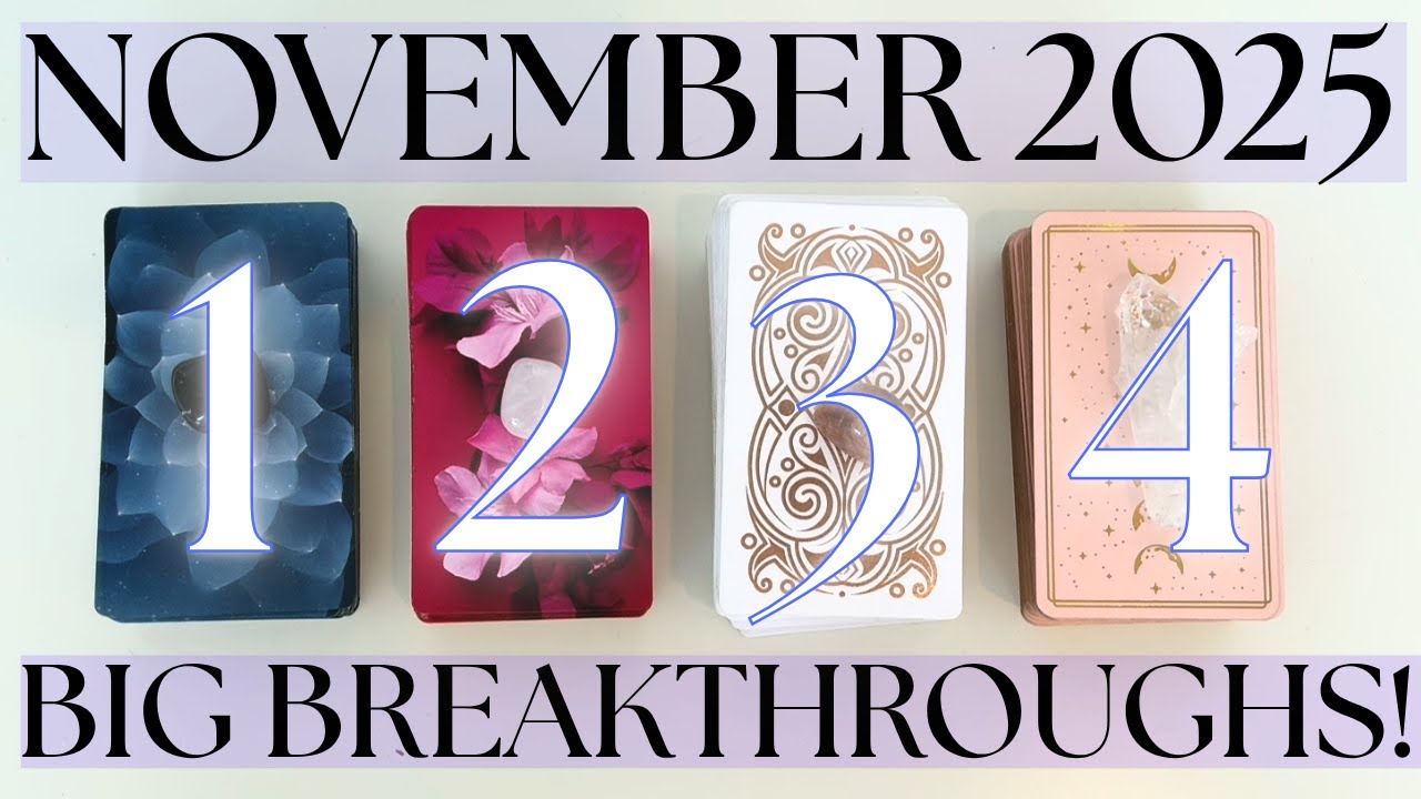 YOUR NOVEMBER 2025 FORECAST *BIG POSITIVE BREAKTHROUGHS* (Pick A Card) Tarot Reading