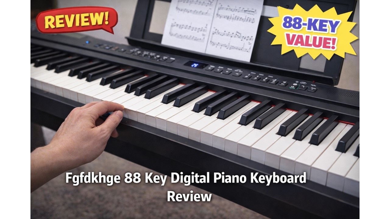 🎹 Fgfdkhge 88 Key Digital Piano Keyboard Review 🎶