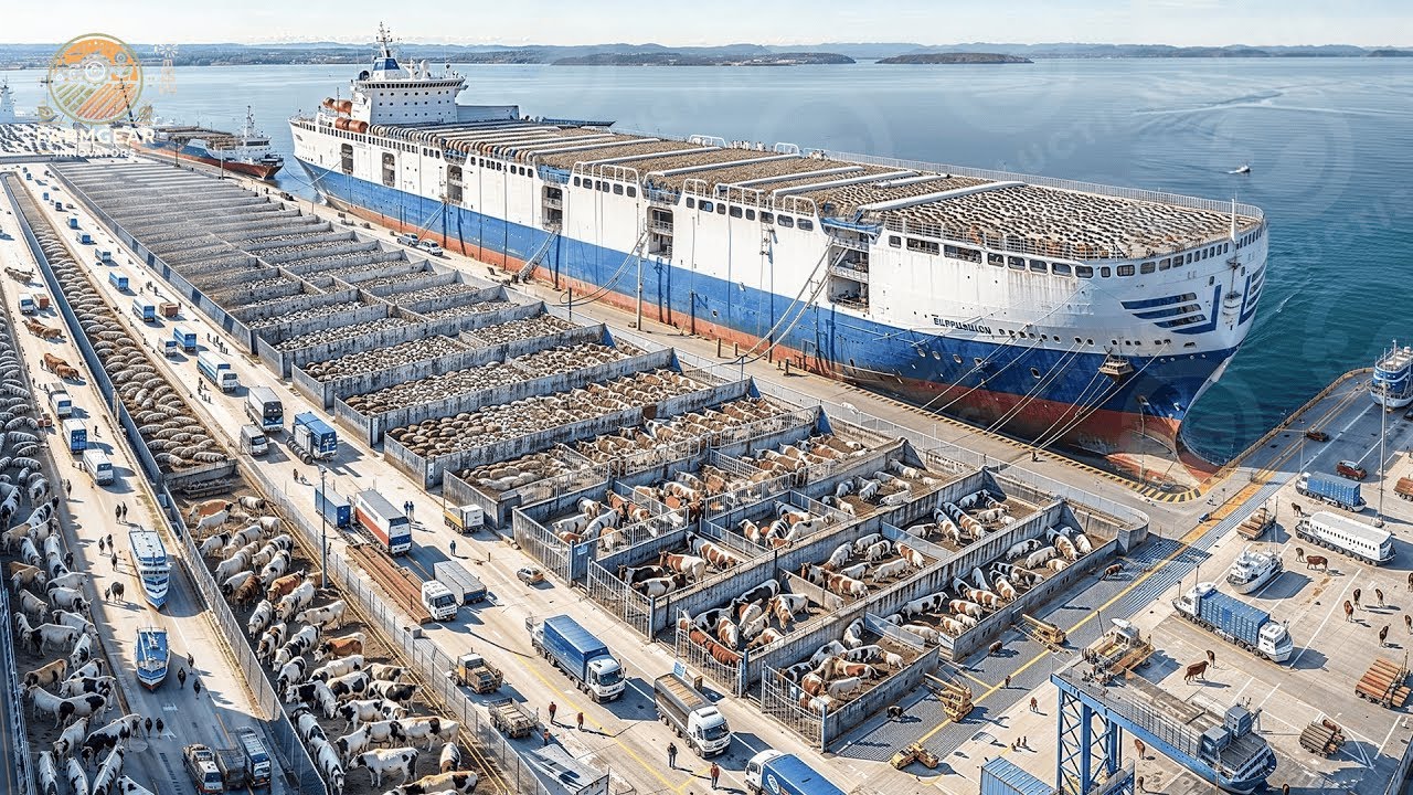 Transporting Sheep & Cattle Like This - Revolutionizing US Farming | Agriculture Technology