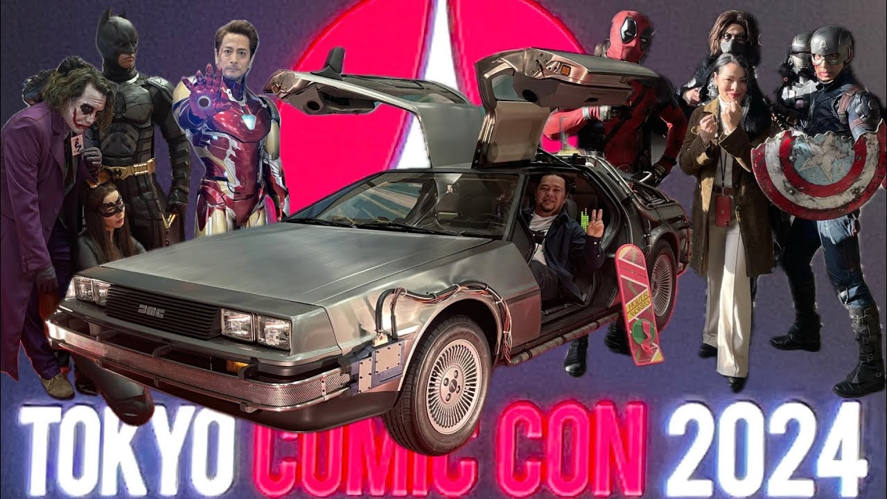 TOKYO COMIC CON 2024 (Christopher Lloyd,Jason Momoa, Benedict Cumberbatch, Jude Law)
