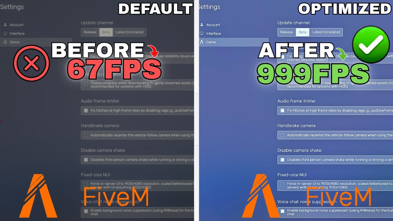 FiveM FPS Boost & Lag Fix | GTA V Low-End PC Settings to Stop FPS Drops