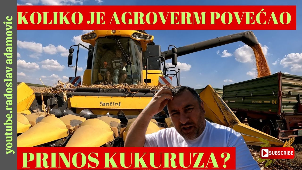 KOLIKO JE AGROVERM POVEĆAO PRINOS KUKURUZA? ; HOW MUCH DID AGROVERM INCREASE THE YIELD OF CORN?
