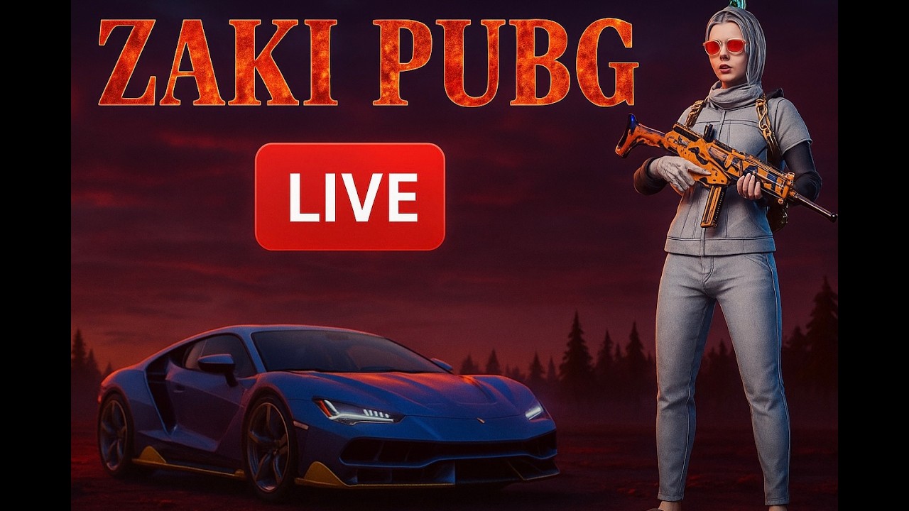 ZAKI PUBG Live Stream 🇦🇫