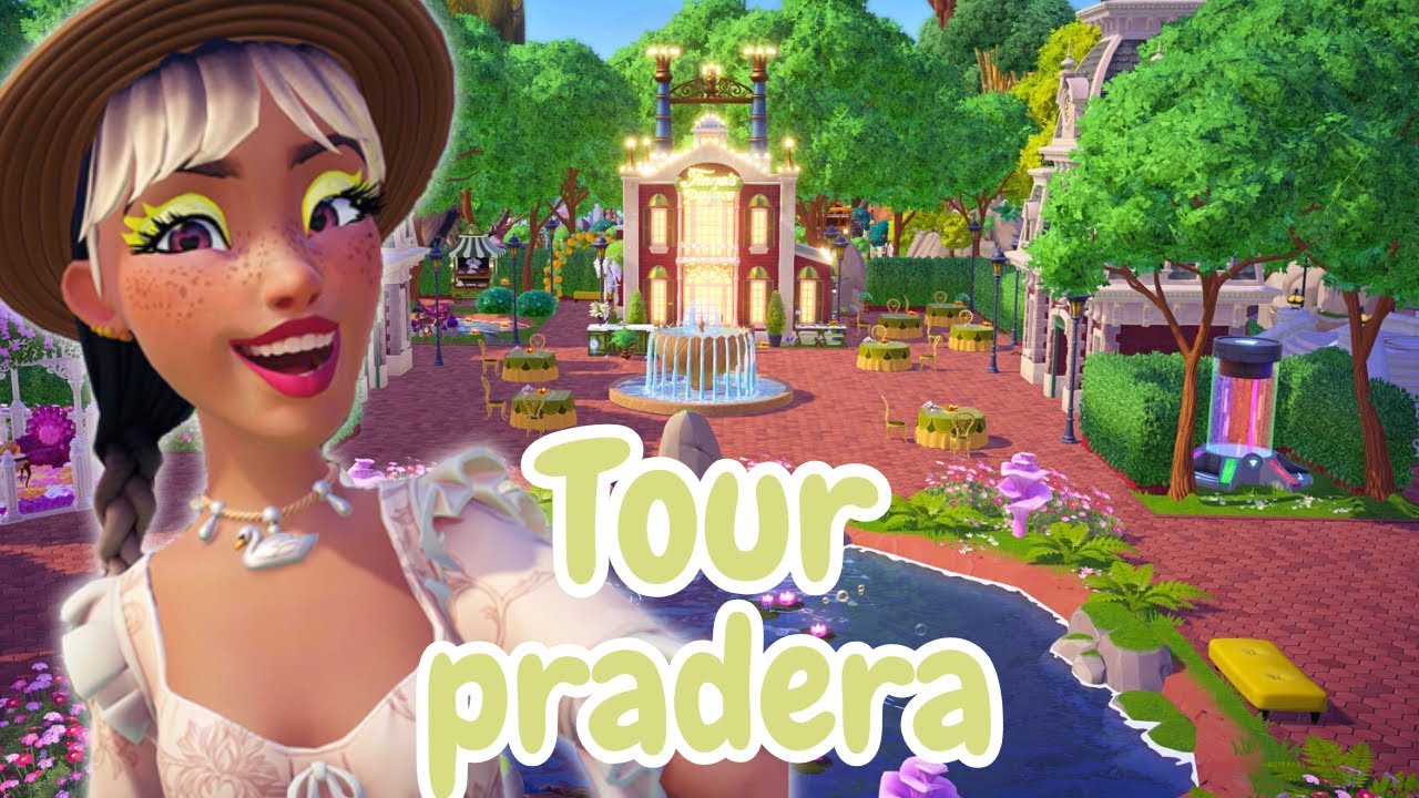 Tour por mi PRADERA completamente decorada 🦋 | Disney Dreamlight Valley