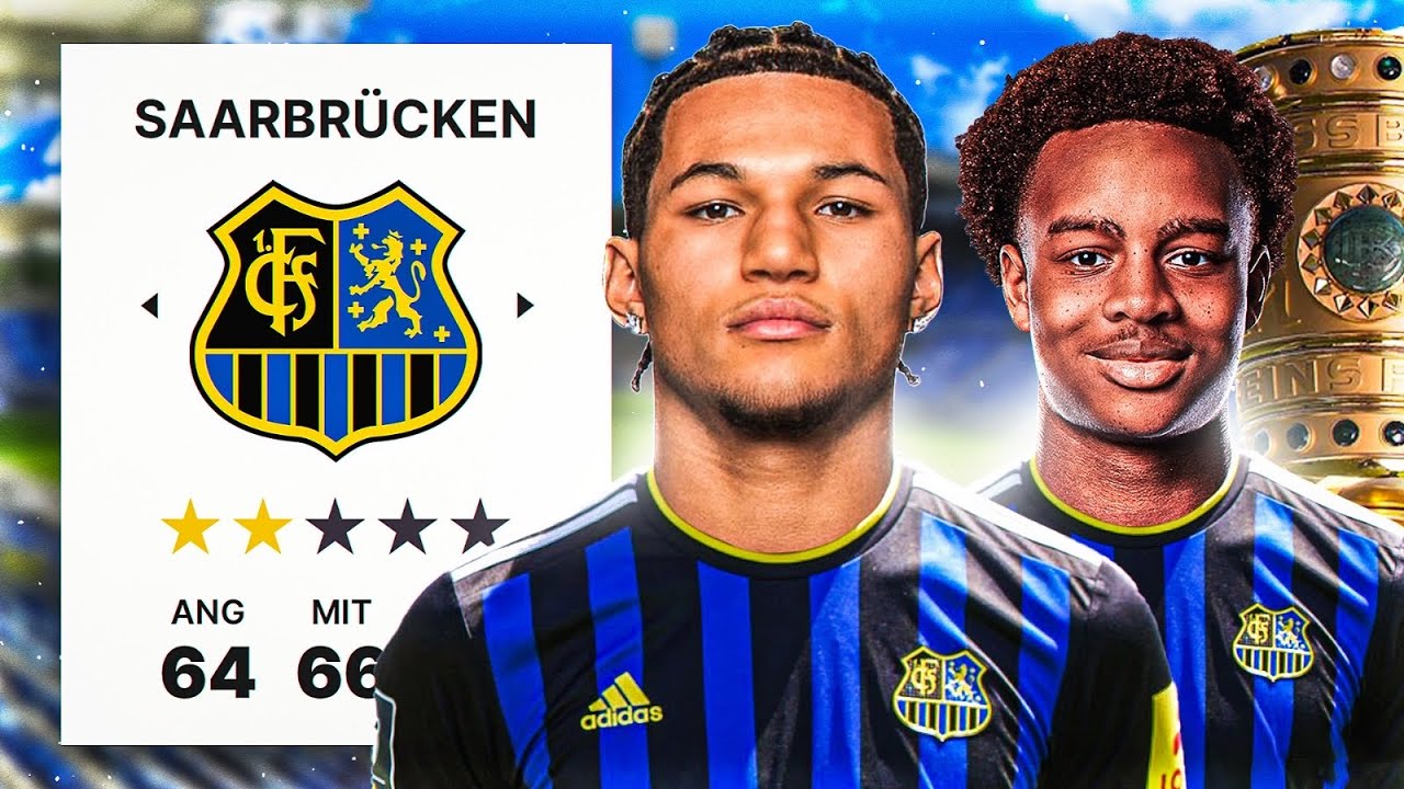 Nach POKAL-SENSATION zum POKAL-SIEGER!!😍🏆 FC24: Saarbrücken Sprint to Glory