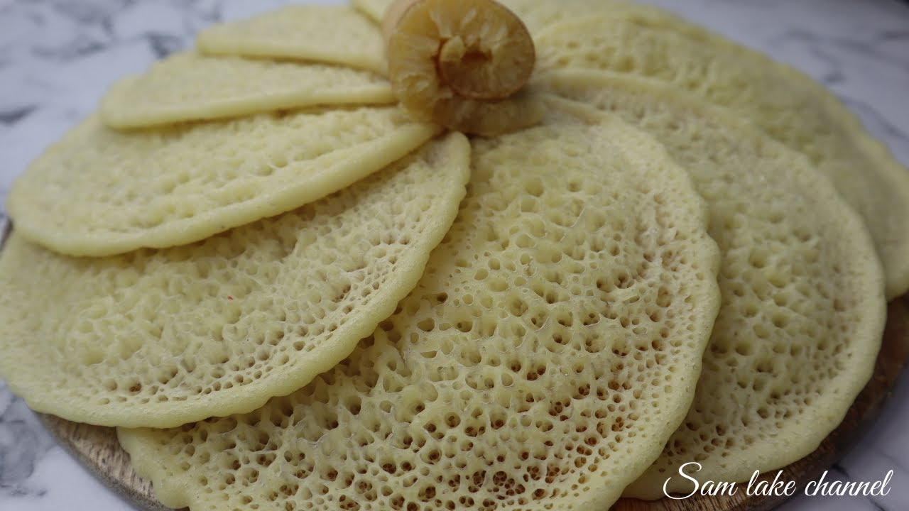 CRÊPES À MILLE TROUS (BAGHRIR) SANS REPOS ET INRATABLE | MOROCCAN FLUFFY PANCAKES (THOUSAND HOLES)