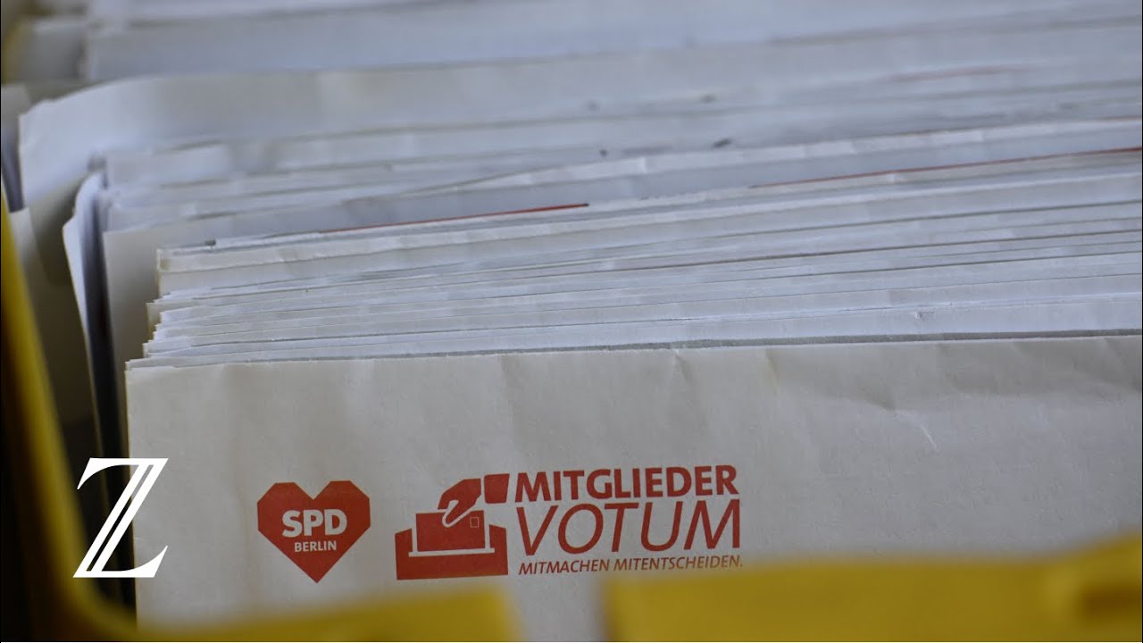 Berliner SPD stimmt bei Mitgliederentscheid knapp f&uuml;r Koalition mit CDU
