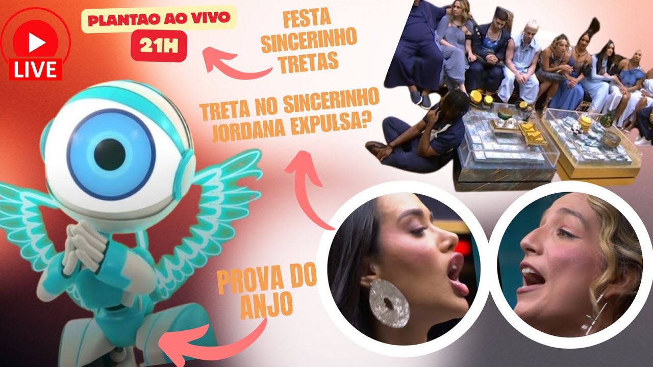 BBB26: Sincerinho, prova do anjo,  festa com Tiaguinho, Jordana peitando Samira e muito mais