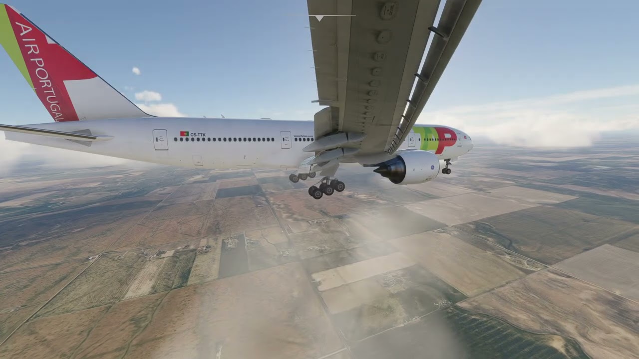Тяжелый металл в Денвере! Невероятная посадка Boeing 777 авиакомпании TAP Air Portugal