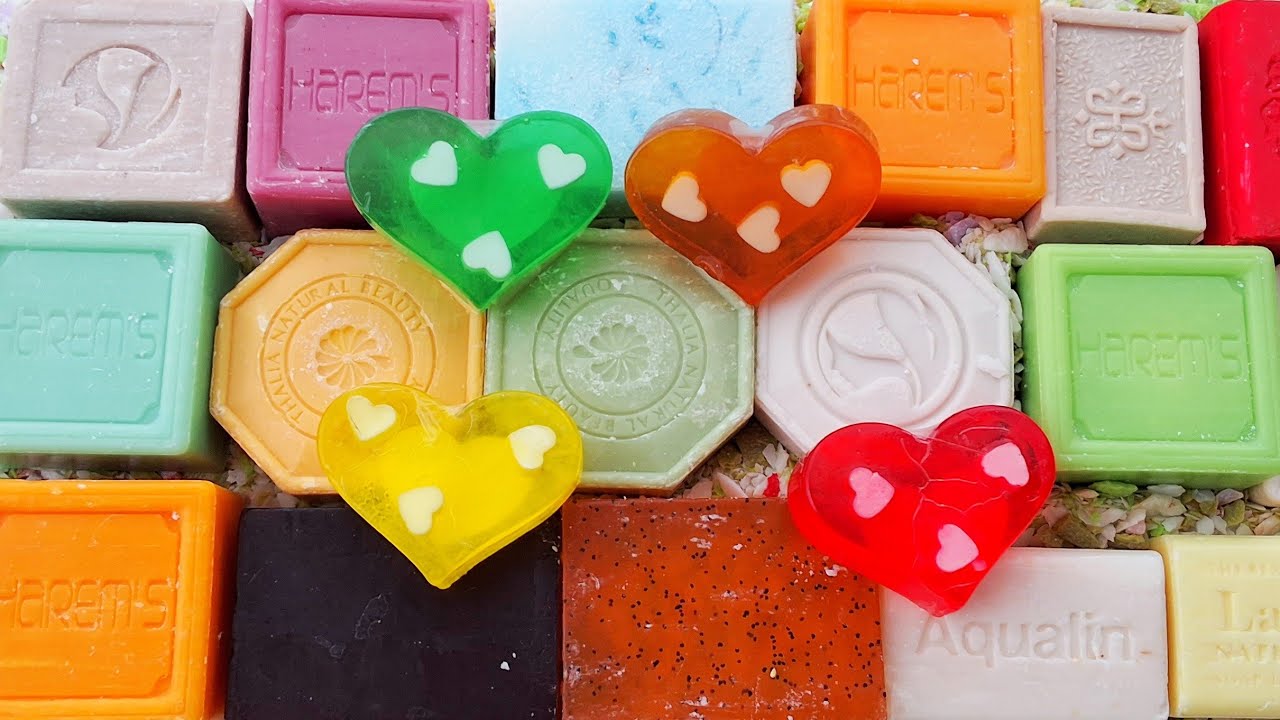 ASMR Soap Cutting and Opening Soap ASMR-Serene moments Relaxation from Crunchy Sounds.101
