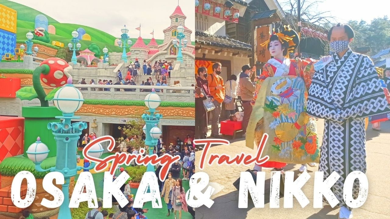 Moving to Japan: First Spring | Nikko, Osaka & USJ | Japan Travel Vlog