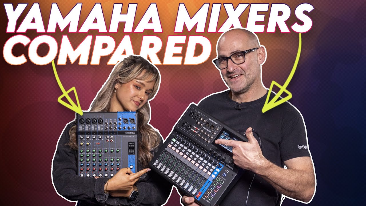 Сравнение цифровых микшеров Yamaha (MG, MGX и DM3)