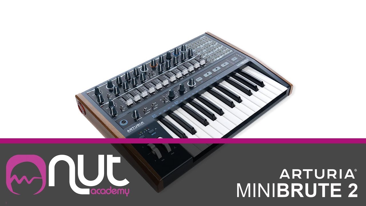 Arturia MiniBrute 2 con Enrico Cosimi @ Nut Academy