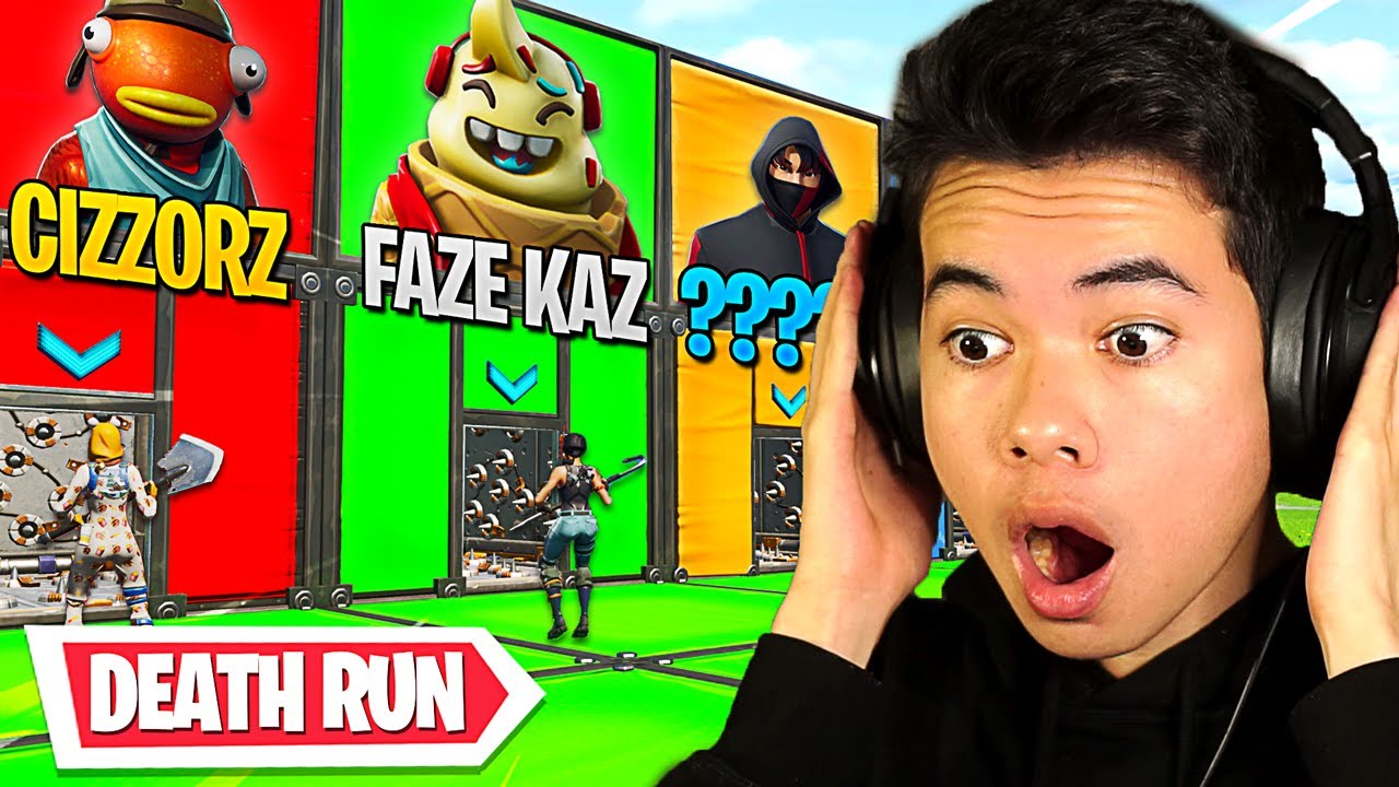 THE FORTNITE YOUTUBER DEATHRUN (2020 EDITION)