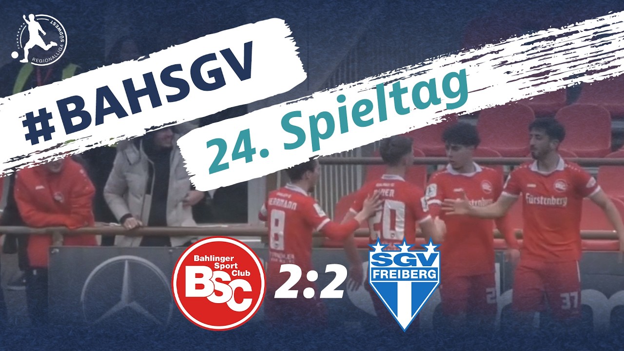 90. Minute | Bahlinger SC - SGV Freiberg | 24. Spieltag RLSW