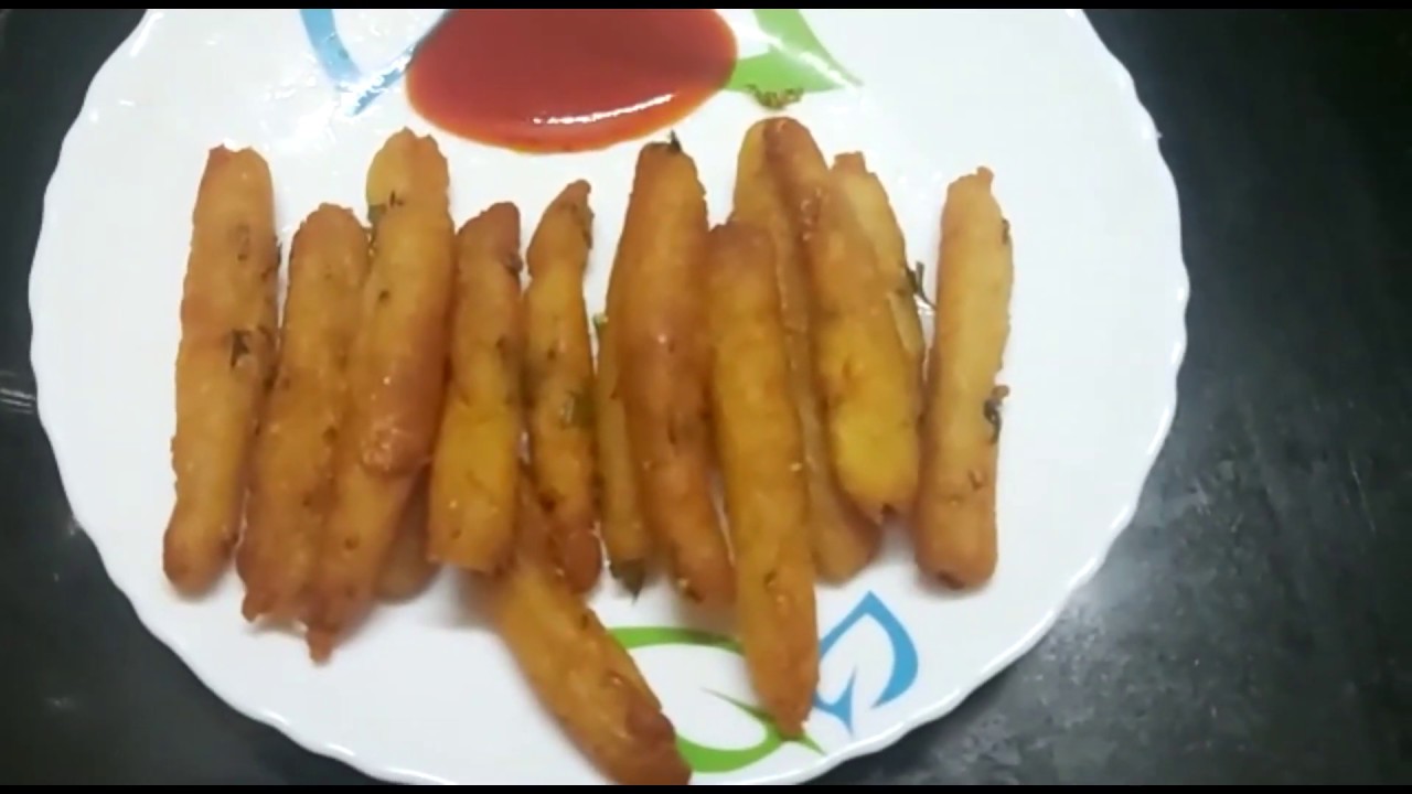 Potato Fingers/Poha Fingers / Potato Poha Fingers/Evening Snacks