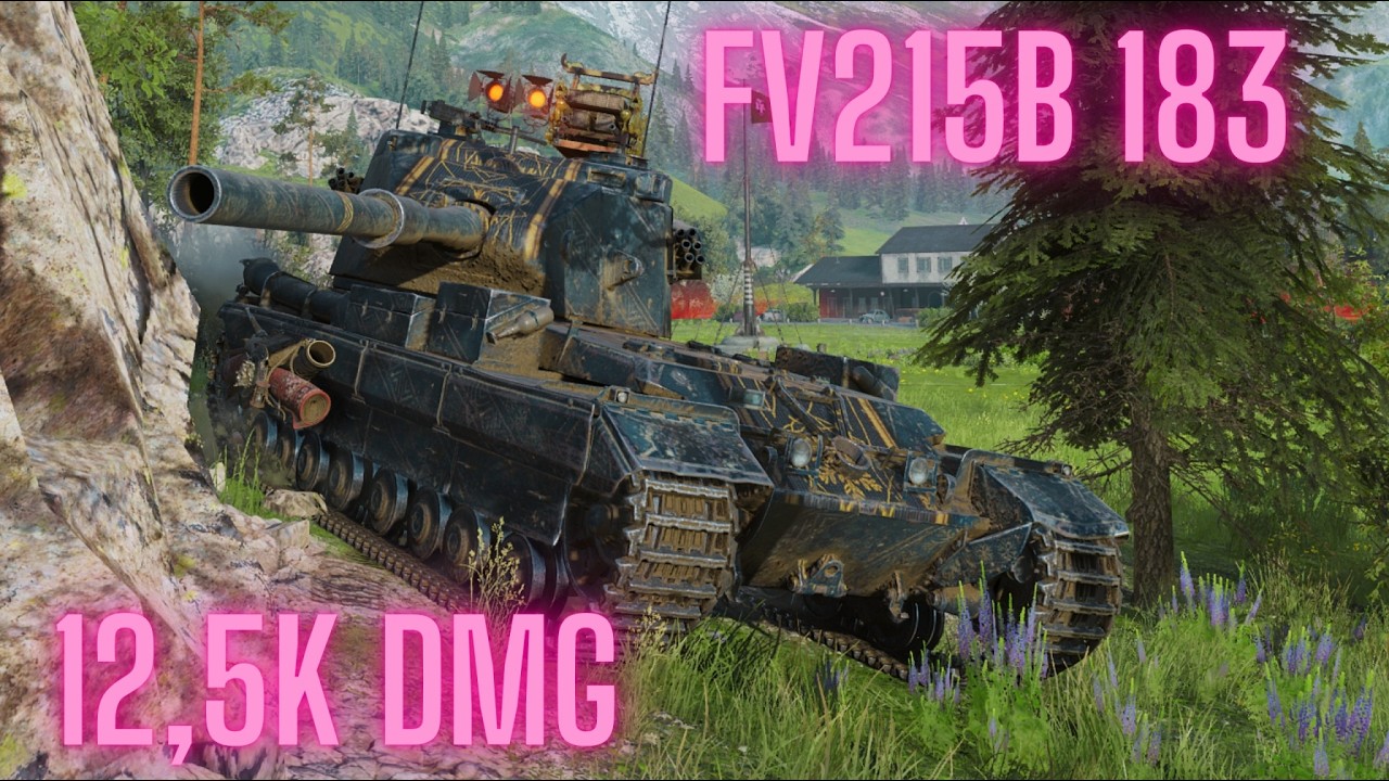 FV215b 183 | 12.5K Damage and 6 Kills | World of Tanks